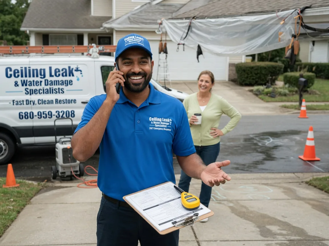 Ceiling Leak Cleanup Harbor Springs, MI FAQs